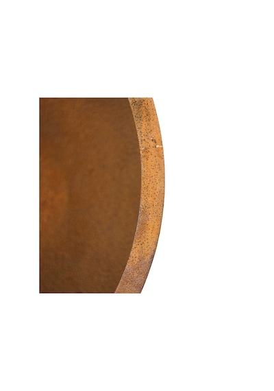 Corten Yuvarlak Saksı Küçük