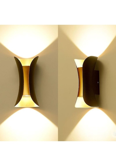10 Watt Dekoratif Led Aplik, Modern Dış Mekan Aydınlatma Armatürü, Bahçe Duvar Aplik, Modern Armatür Diğer