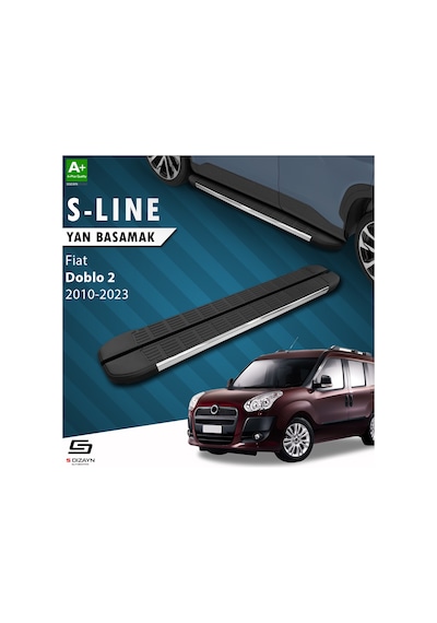 S-dizayn Fiat Doblo 2 S-line Krom Yan Basamak 193 Cm 2010 Üzeri