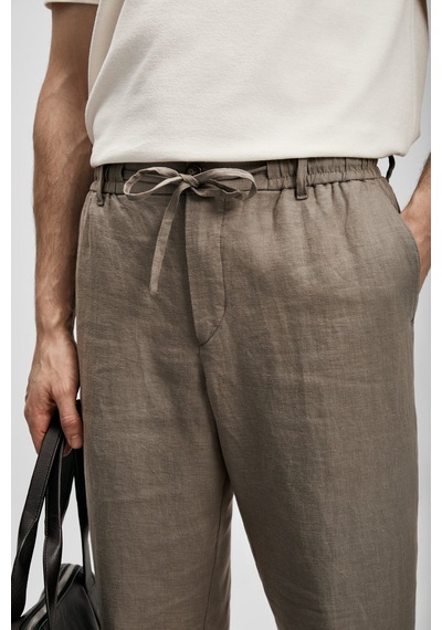 Lufian Karl Erkek Chino Pantolon 111190363 Kahverengi