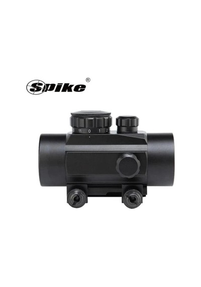 1x30mm Taktik Kapalı Reflex Red Dot Nişangâh Geniş Görüş Açısı, Kırmızı Renk Nokta 22mm Açık Kırmızı