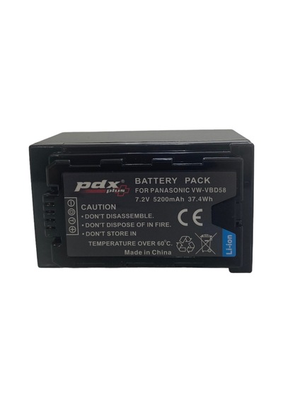 Pdx Vw-vbd58 Panasonic Kamera Batarya