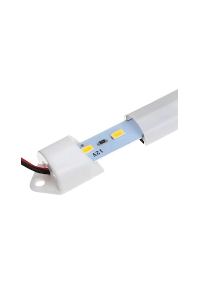 Alüminyum Kasalı Çubuk Bar Led 12v 72 Ledli 5730 Opak Cam Yeşil Led