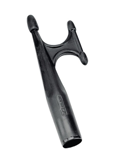 Hook Spare Plastic , Fem. w/2 ends, Ø25mm, Black