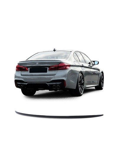 Autogp Bmw G30 M5 Bagaj Üstü Spoiler Siyah Boyalı 2017 / 2023