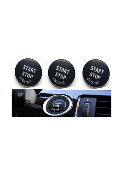 Bmw E60 E90 E84 E70 E71 E72 Start Stop Düğme Kapağı Siyah Oem 61319154945/61316966714/61316960743 3