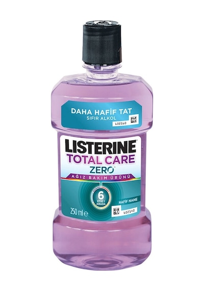 Listerine Total Care Zero Hafif Tat Ağız Bakım Suyu 250 ML