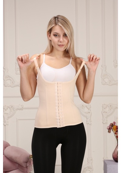 Thermal Giyim Askılı Latex Korse Krem - 510683511 Krem - 510683511 Krem
