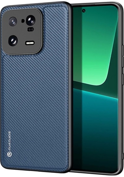 Hepsi Dux Ducis Xiaomi 13 Pro Fino Serisi Premium Dokuma Silikon Kılıf- 5775 Najmaddin Siyah