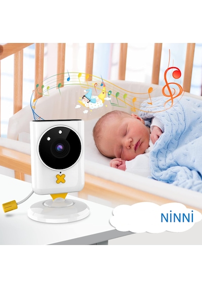 Bebek Monitörü, Kamera Ve Sesli, Hd Video Bebek Monitörü Ekranlı