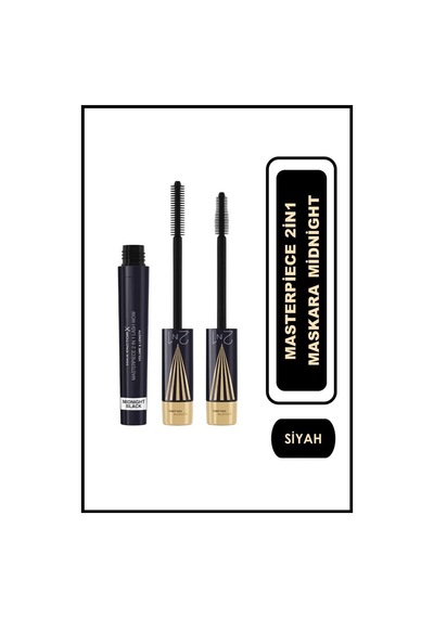 Max Factor Masterpiece 2in1 Maskara Midnight Siyah