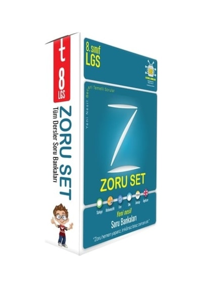 8.Sınıf Zoru Bankası Tüm Dersler Set -  Tonguç Akademi