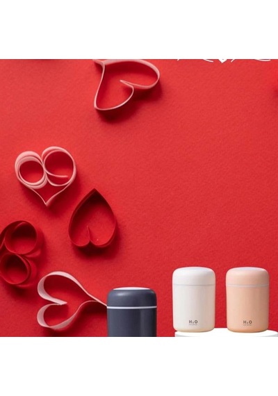 Sevgiliye Özel Led Işıklı Usb Şarjlı 300 Ml Ultrasonik Hava Nemlendirici Aroma Difüzörü