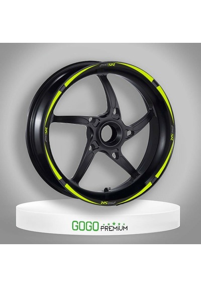 Cf Moto 250 Sr 2020 - 2024 Uyumlu 1 Set Jant Şeridi 002 Çok Renkli