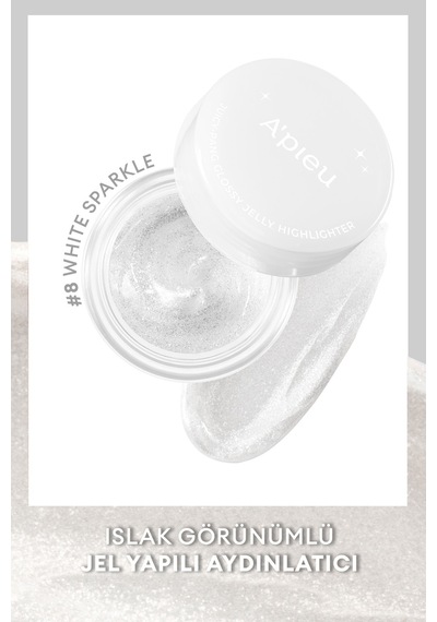 Missha A'pieu Juicy Pang Glossy Jelly Highlighter 08 White Sparkle