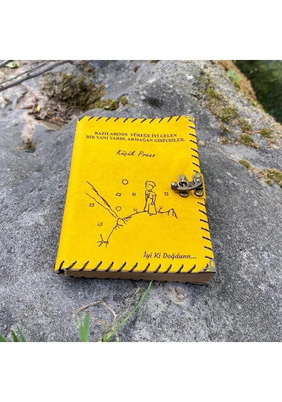 Kişiye Özel Küçük Prens Deri Defter