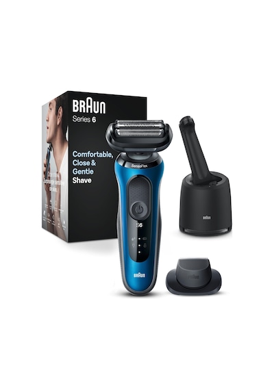 Easyclick Hassas Düzeltici Aparatlı Braun Series 6 Elektrikli Tıraş Makinesi, Temizleme İstasyonlu Sensoflex Erkek Tıraş Makinesi, Islak Ve Kuru, Erkeğe Hediye, Almanya'da Üretilmiştir, 61-b7200cc, Mavi Easyclick Hassas Düzeltici Aparatlı Braun Series 6 Elektrikli Tıraş Makinesi, Temizleme İstasyonlu Sensoflex Erkek Tıraş Makinesi, Islak Ve Kuru, Erkeğe Hediye, Almanya'da Üretilmiştir, 61-b7200cc, Mavi