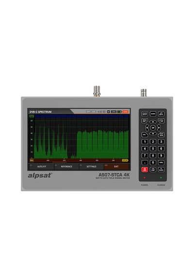 Alpsat As07 Stca-4k Uydu/kamera/karasal/kablo Combo Sinyal Bulucu