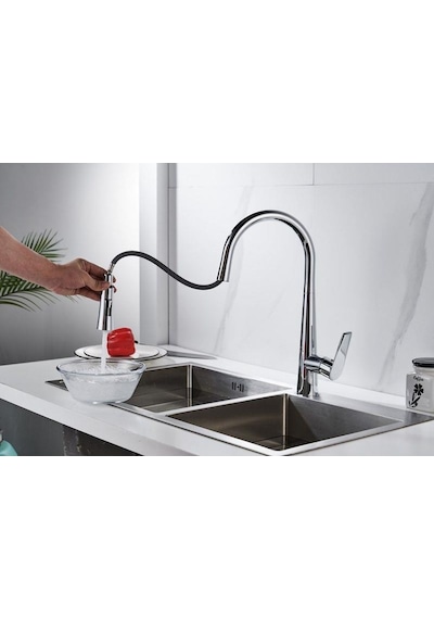 Creavit Mf8858 Spiralli Mutfak Armatürü