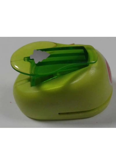 Bu-bu Çam Ağacı Şekilli Delgeç 3/ 8" Kod:bubu00018 Çok Renkli