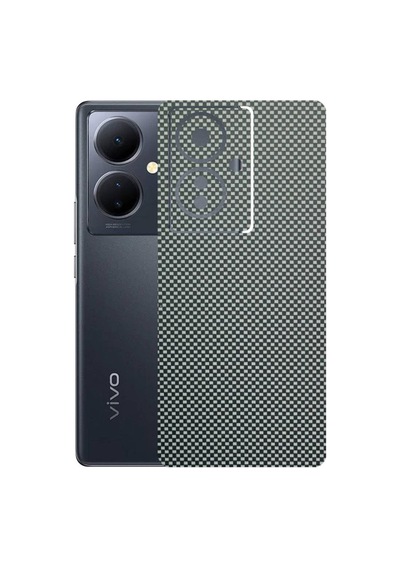 Kapps Vivo V29 Lite İle Uyumlu Fiber Serisi Premium Arka Kapak Kaplama Kenarlar Yoktur 37479652