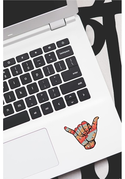 Dekoratif Laptop Notebook Tablet Telefon Sticker Set 002 1
