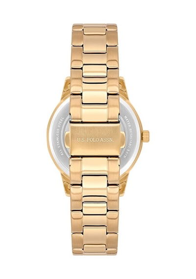 U.s Polo Assn. Uspa2057-13 Quartz Çelik Altın Rengi 36 Mm Kadın Kol Saati