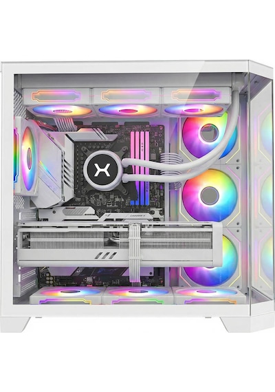 Xaser Pearl X80 i9-14900KF 32 GB 2 TB M.2 Nvme SSD 16 GB RTX5080 Free Dos Masaüstü Oyuncu Bilgisayarı