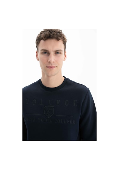 AR-MA Arma Erkek Baskılı 3 İplik Şardonlu Regular Fit Bisiklet Yaka Sweatshirt 001