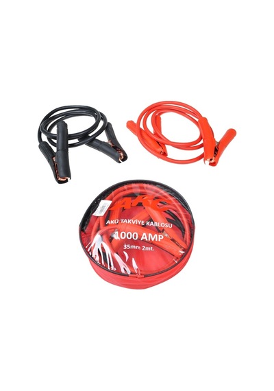 Gmax 1000 Amper 2 M 35 MM Çantalı Akü Takviye Kablosu