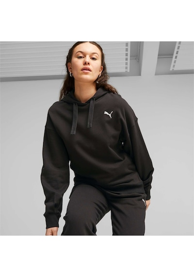 Puma Her Kadın Kapüşonlu Sweatshırt 676573 01 Siyah