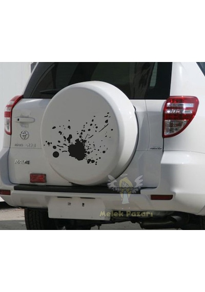 Çamur Sıçrama Araba Sticker, Çıkartma