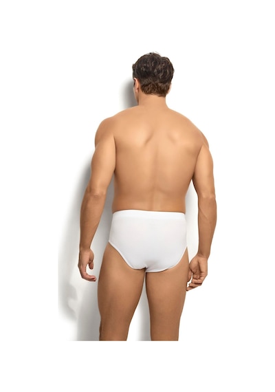 Jiber Erkek Beyaz Slip 3'lü Külot 259