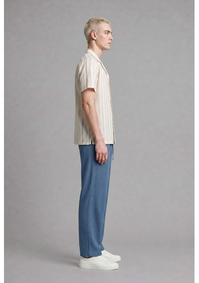 Defacto Premium Wide Leg Pantolon G0855ax26smın263 İndigo-ın263 Defacto Premium Wide Leg Pantolon G0855ax26smın263 İndigo-ın263