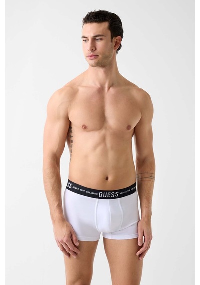 Guess Erkek 3'lü Boxer U6gg46.fmcm Siyah