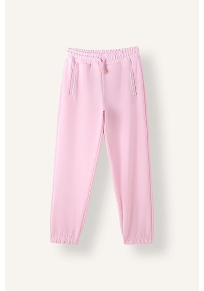 Defacto Beli Bağcıklı Cepli Jogger Fit Modal Eşofman Altı Kız Çocuk I1637a826aupn47 Pembe-pn47