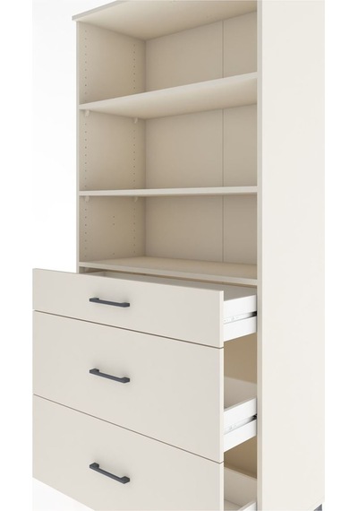 Hyperion Dolap 3 Raflı 3 Çekmeceli 88x44x195 Aytaşı-aytaşı Aytaşı