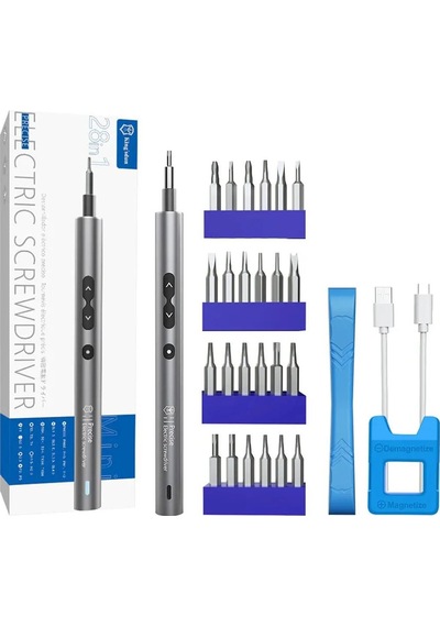 Precision 28 Parça Şarj Edilebilir Hassas Tornavida Seti