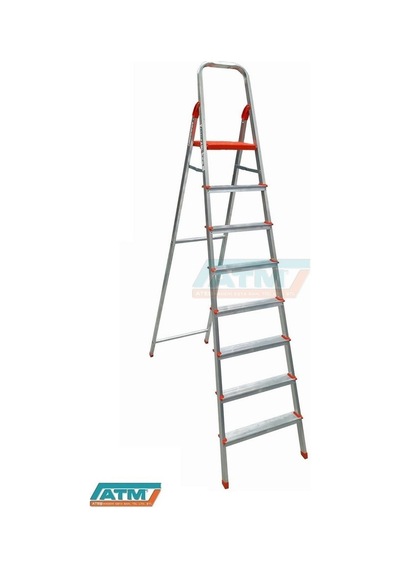 ALMERA 7+1 TEK ÇIKIŞLI ALUMİNYUM MERDİVEN