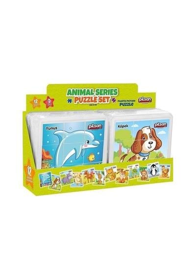 03 355 Anımal Serıes Puzzle Set Belirtilmemiş