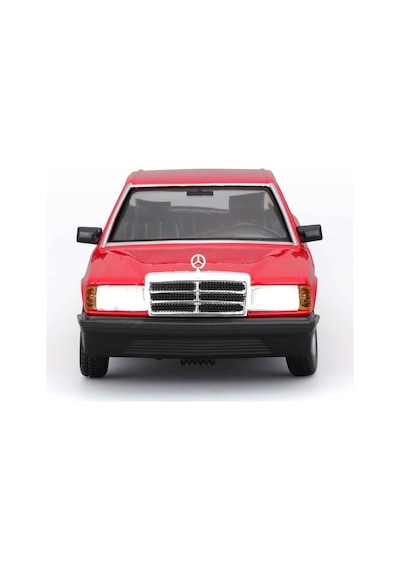 Bburago 1:24 Ölçek Mercedes-benz 190 E 2.6 Kırmızı Diecast Metal Model Oyuncak Araba Çok Renkli