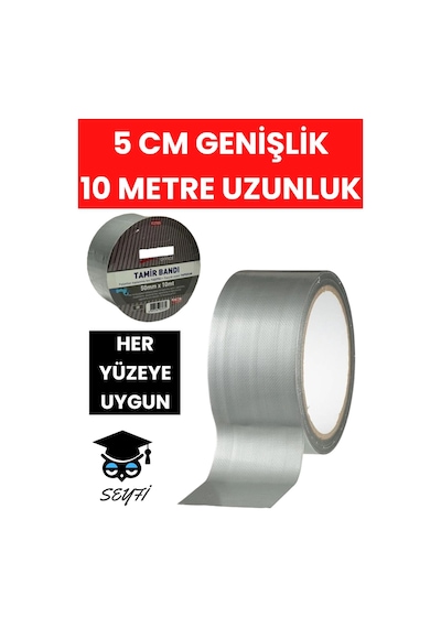 Taşıyıcı Tamir Bandı 5 Cm X 10 Metre Yüksek Kalite Yapışkan Bant