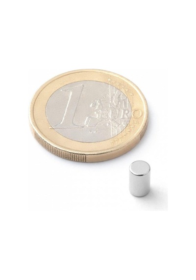 Ø4x6 Mm Neodyum Silindirik Mıknatıs 60 Adet