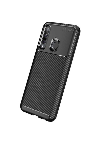 Huawei Honor 20 Lite Kilif Silikon Esnek Karbon Görünümlü Negro 404019901
