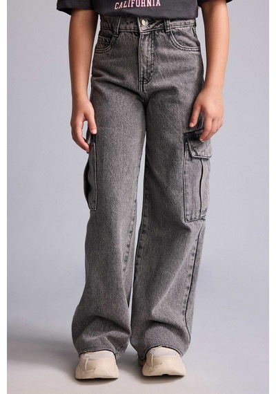 Defacto Wıde Leg Kargo Geniş Paça Jean Antrasit Pantolon Kız Çocuk E7879a825aunm36 Antrasit-nm36 Defacto Wıde Leg Kargo Geniş Paça Jean Antrasit Pantolon Kız Çocuk E7879a825aunm36 Antrasit-nm36
