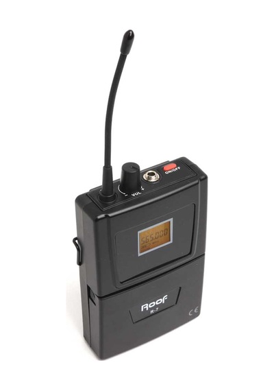 Roof Uhf Kablosuz Yaka Mikrofonu R-201y