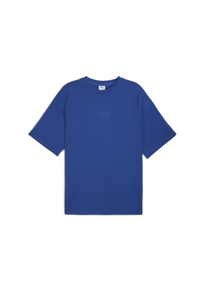 Puma Pl Lifestyle Tee Mavi Erkek T-shirt