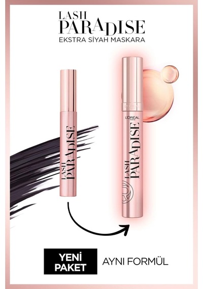 Lash Paradise Siyah Maskara Çok Renkli