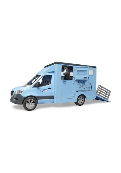 Bruder Mercedes Benz Sprinter At Nakil Aracı ve Siyah At Br02674
