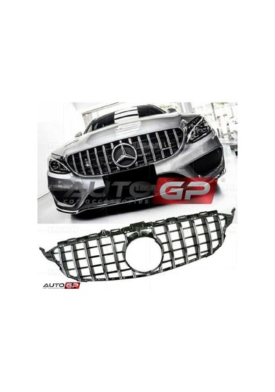 Autogp Mercedes W205 Gtr Ön Panjur Izgara Seti Amg 2014 / 2018 C Serisi Mb-w205-gtrc01